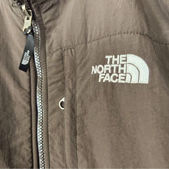 The North Face Jacket Polartec Zipper Brown Size M - Picture 7 of 9